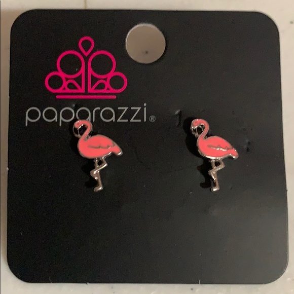 Paparazzi Starlight Shimmer Tropical Earrings - Picture 3 of 6